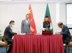 বাংলাদেশ ও চীনের মধ্যে চার সমঝোতা স্মারক