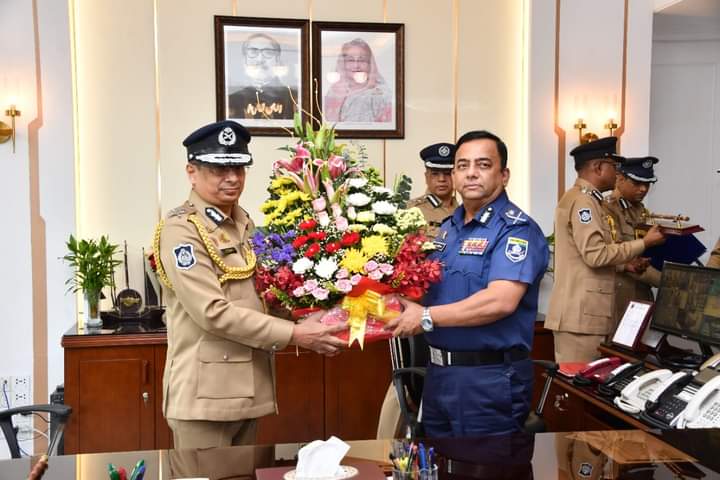 আইজিপির দায়িত্ব নিলেন চৌধুরী আবদুল্লাহ আল মামুন বিপিএম (বার), পিপিএম