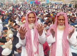 মোনাজাতের মাধ্যমে শেষ হলো এবছরের বিশ্ব ইজতেমা