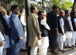 গণভবনে আওয়ামী লীগের মনোনয়ন প্রত্যাশীরা