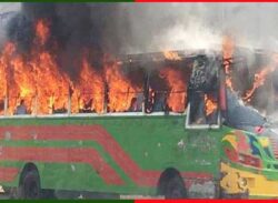 ২৪ ঘণ্টায় ১৮ যানবাহনে আগুন: হরতাল