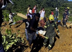 কলম্বিয়ায় ভূমিধসে নিহত ৩৩