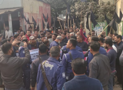 বিএনপির ‘কালো পতাকা মিছিলে’ পুলিশি বাধা, লাঠিচার্জ-আটক