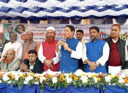 লক্ষ্মীপুরে পুনঃ সংসদ সদস্য নির্বাচিত হওয়ায় এডঃ নুর উদ্দিন চৌধুরীকে গণ সংবর্ধনা