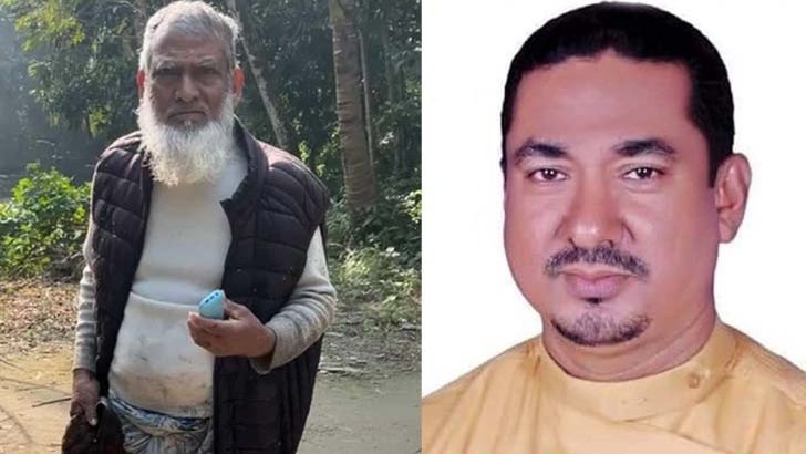 বৃদ্ধকে মারধর করে খালে ফেলে দিলেন ইউপি সদস্য।