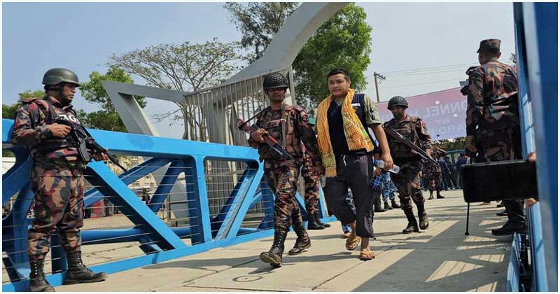 মিয়ানমারের ৩৩০ জনকে হস্তান্তর করল বিজিবি