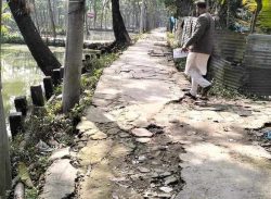 পটুয়াখালী পৌরসভার উন্নয়ন যেন বাতির নিচে অন্ধকার।