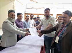 টাঙ্গাইলের কালিহাতীতে প্রেসক্লাবের সভাপতি রঞ্জন কৃষ্ণ পন্ডিত সম্পাদক মিল্টন