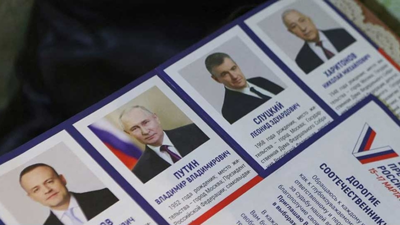 প্রেসিডেন্ট নির্বাচনের ভোটগ্রহণ শুরু রাশিয়ায়