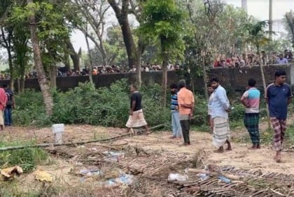 একরাতে কবর থেকে  উধাও ১৭ কঙ্কাল