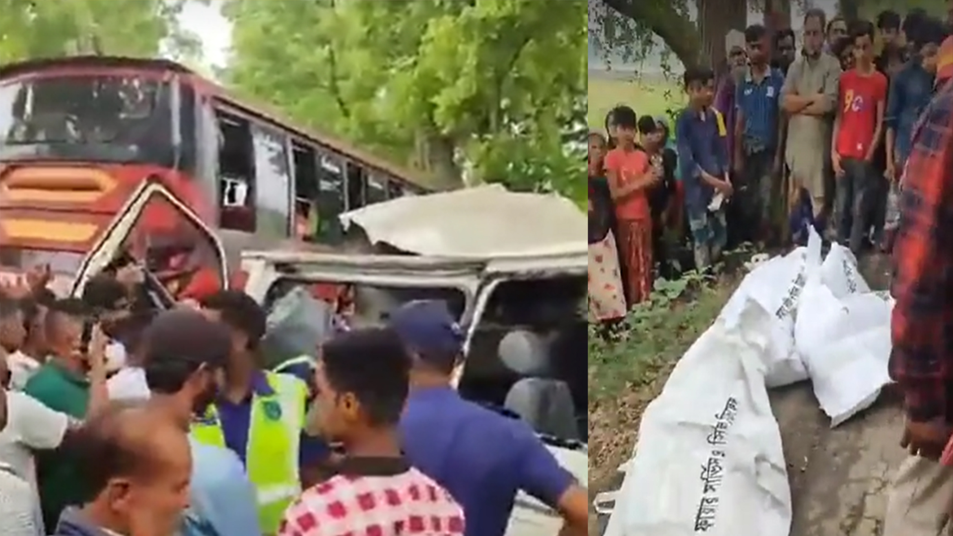 গোপালগঞ্জে বাস-মাইক্রোবাস সংঘর্ষ: নিহত ৫