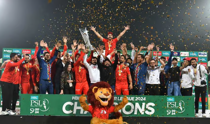 তৃতীয়বারের মতো পিএসএল চ্যাম্পিয়ন ইসলামাবাদ