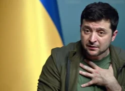 অল্পের জন্য বেঁচে গেলেন জেলেনস্কি