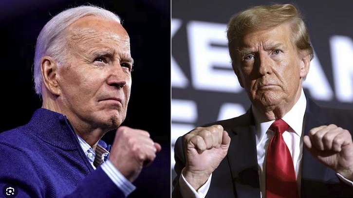 যুক্তরাষ্ট্রের প্রেসিডেন্ট নির্বাচনে লড়াই , বাইডেন-ট্রাম্প