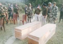 সীমান্তে নিহত 2 বাংলাদেশির লাশ ফেরত দিলো বিএসএফ