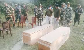 সীমান্তে নিহত 2 বাংলাদেশির লাশ ফেরত দিলো বিএসএফ