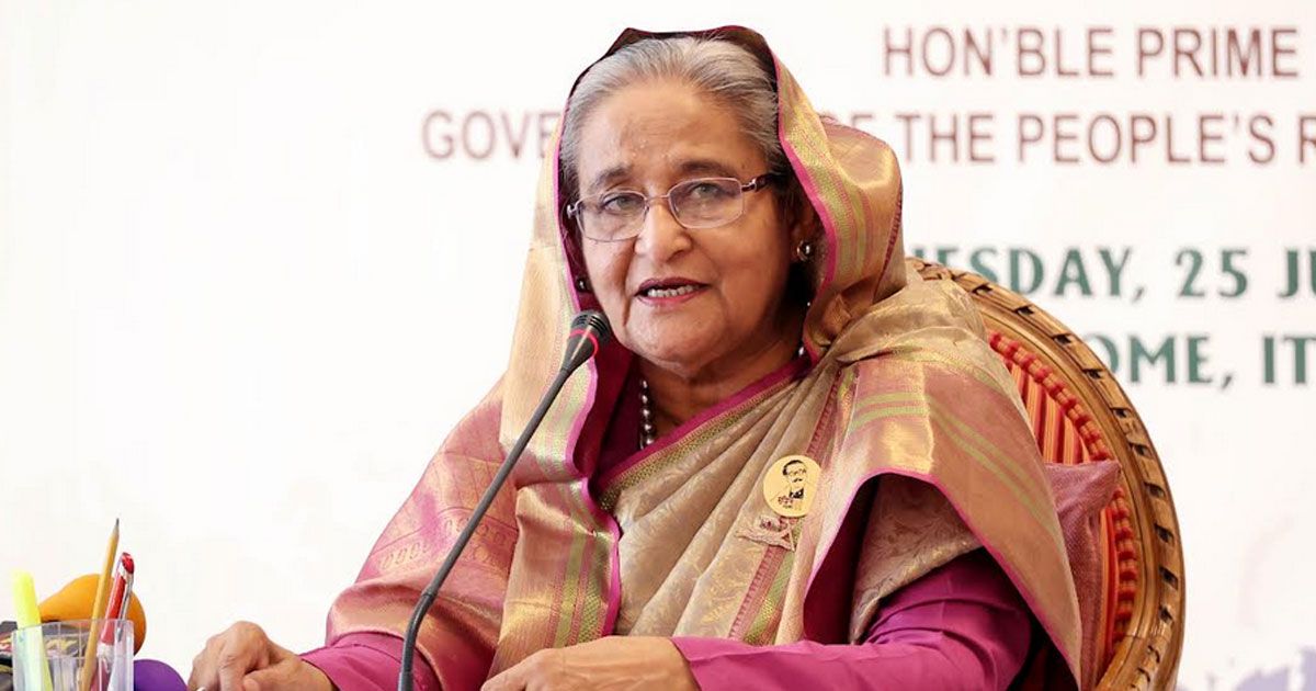 প্রয়োজন হলে আমরাও স্যাংশন দিব:  মাননীয় প্রধানমন্ত্রী