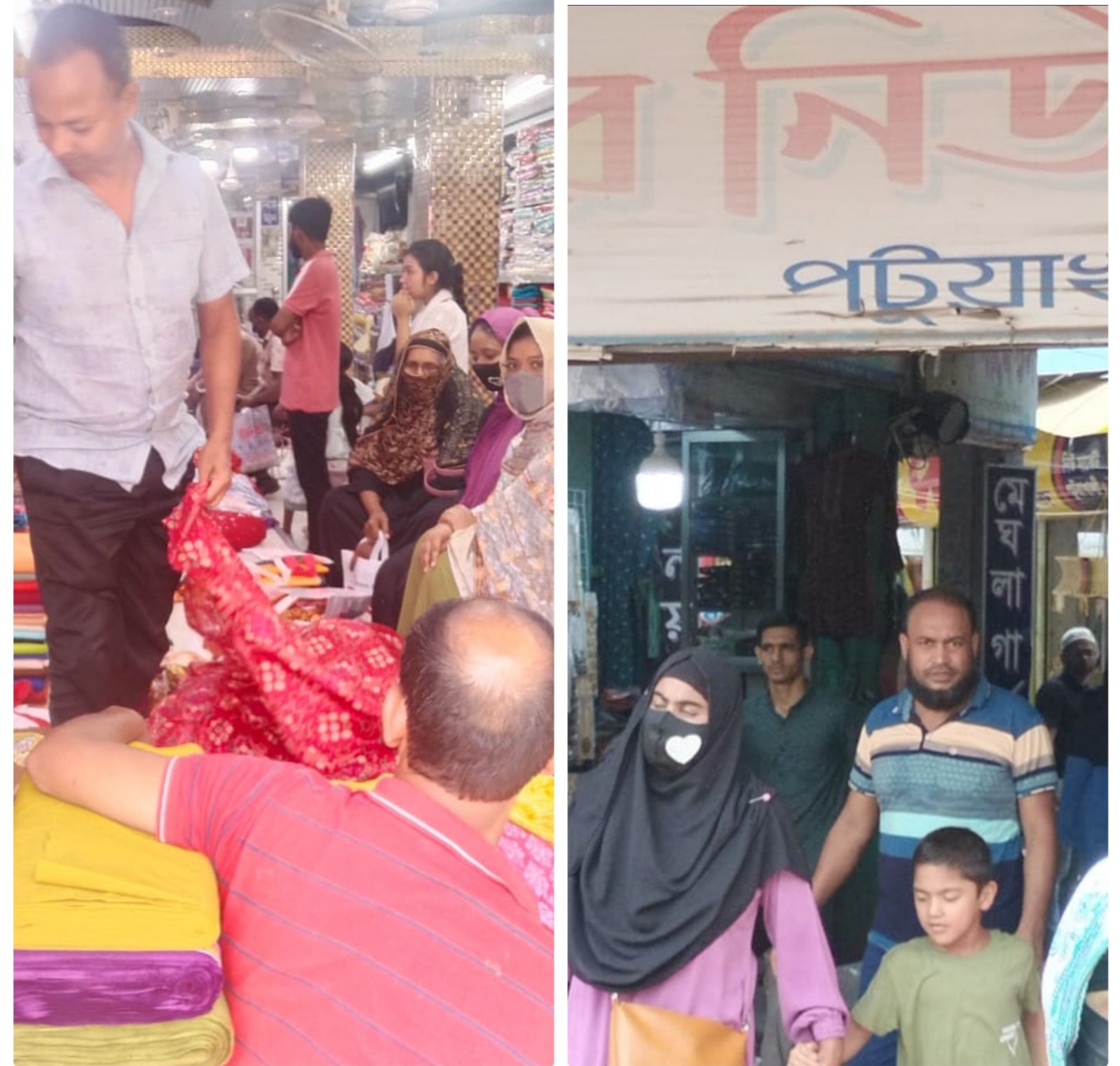 ঈদ পূর্ণতা বা পুলক, জমে উঠেছে শপিংমল ও বাজারে ৷