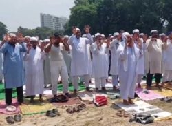 তীব্র খরা থেকে বাঁচতে অঝোরে কেঁদে আল্লাহর কাছে ক্ষমা চাইলেন মুসল্লিরা