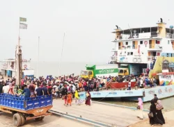 ঢাকা-আরিচা মহাসড়কে চাপ নেই যাত্রী ও যানবাহনের