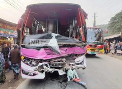 রংপুরে বাসের ধাক্কায় অটোরিকশার ৩ যাত্রী নিহত