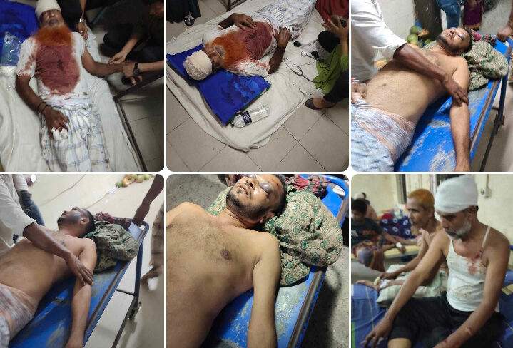 পটুয়াখালীর দুমকীতে মাহফিলের কমিটি নিয়ে দু’পক্ষে মারামারি,গুরুতর  আহত ১৫ জন।