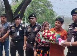 অপহৃত  ব্যাংক ম্যানেজার  নিজাম উদ্দিন ফিরলেন পরিবারে