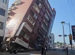 তাইওয়ানে ভূমিকম্প :আহত অর্ধশতাধিক নিহত ১