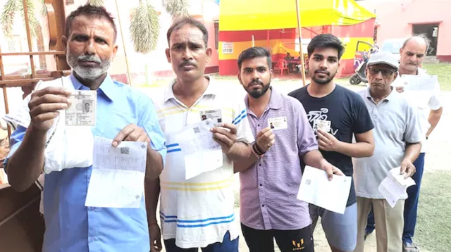 ভারতে লোকসভার ষষ্ঠ দফার ভোটগ্রহণ চলছে