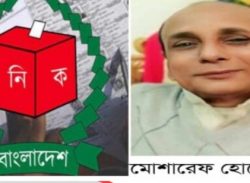 পটুয়াখালীর বাউফলে উপঃ পরিষদ নির্বাচনে চেয়ারম্যান পদে বিজয়ী মোসারেফ হোসেন খান।