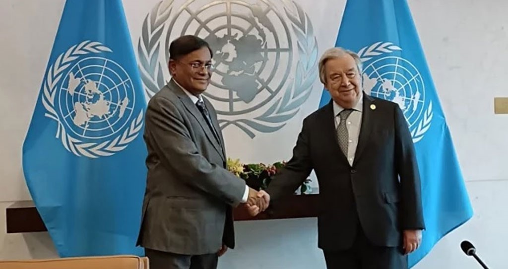 বাংলাদেশ জাতিসংঘের গুরুত্বপূর্ণ অংশীদার: জাতিসংঘ মহাসচিব আন্তোনিও গুতেরেস।