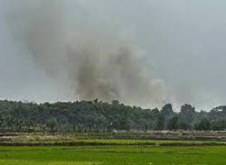 আবারও মর্টারশেলের শব্দে কাঁপছে টেকনাফ সীমান্ত