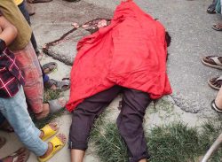 লক্ষ্মীপুরে ডাম্পট্রাক চাপায় বাইসাইকেল আরোহীর মৃত্যু