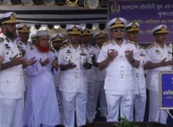 পটুয়াখালীগে নৌবাহিনীর প্রধান কতৃক নৌবাহিনী স্কুল এন্ড কলেজের শুভ উদ্ভধন। 