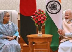দিল্লিতে হাসিনা-মোদি বৈঠক, বাংলাদেশ সফরের আমন্ত্রণ