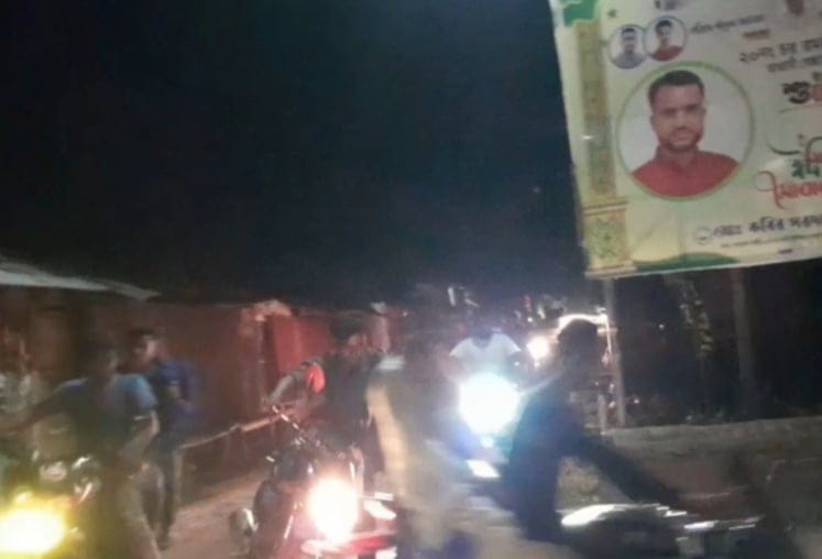 লক্ষ্মীপুরে আলোচিত হত্যা মামলার আসামির মোটরসাইকেল মহড়া, আতঙ্ক