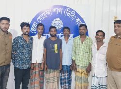 ময়মনসিংহ জেলা গোয়েন্দার অভিযানে গ্রেফতার ৬