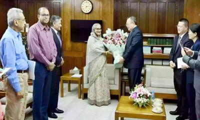 রোহিঙ্গা সংকট সমাধানে চীনের সহায়তা চাইলেন মাননীয় প্রধানমন্ত্রী