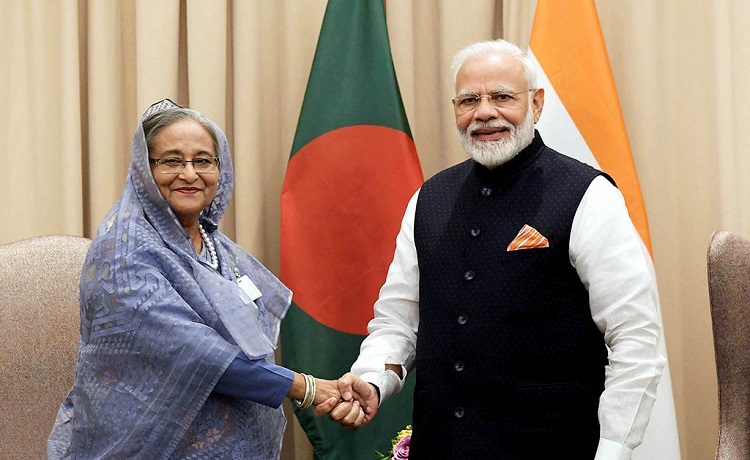 মোদির শপথ অনুষ্ঠানে প্রধানমন্ত্রী শেখ হাসিনা