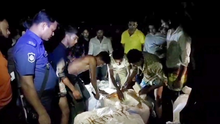 কলাপাড়ায় যাত্রীবাহি বাস থেকে ইলিশ সহ বিভিন্ন প্রজাতির সাড়ে ২৬ মন সামুদ্রিক মাছ জব্দ, ৩ পরিবহনকে ৩০ হাজার টাকা জরিমানা