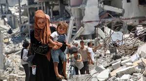 নুসেইরাত-খান ইউনিসে ইসরায়েলের বর্বর হামলা, ৫ শিশুসহ নিহত ১৫