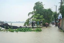 সুনামগঞ্জে ফের বাড়ছে নদ-নদীর পানি, বন্যার শঙ্কা