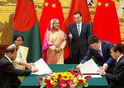 চীনের গ্রেট হলে প্রধানমন্ত্রীকে উষ্ণ অভ্যর্থনা, গার্ড অব অনার