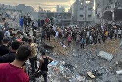 গাজায় বাস্তুচ্যুতদের ক্যাম্পে ইসরায়েলের হামলা, নিহত কমপক্ষে ২৯