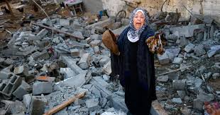 অবরুদ্ধ গাজা ভূখণ্ডে ইসরায়েলি আগ্রাসন গড়িয়েছে দশম মাসে