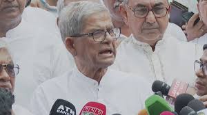 কোটা সংস্কার আন্দোলনের সঙ্গে বিএনপি জড়িত নয় : মির্জা ফখরুল