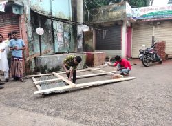 কলাপাড়ায় সরকারি খাস জায়গা দখলের চেষ্টা, সেনাবাহিনী এসে তা উদ্ধার করলেন।।