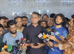 অন্তর্বর্তী সরকারের প্রথম ব্যর্থতা আহতদের সুচিকিৎসা নিশ্চিত না করা: হাসনাত