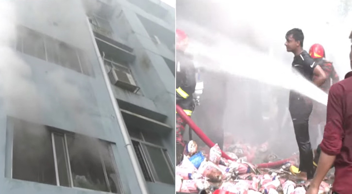 বরিশাল শের-ই-বাংলা মেডিকেল কলেজে আগুন, নিয়ন্ত্রণে ৭ ইউনিট