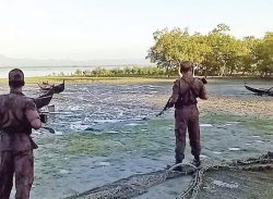 ৩৭ রোহিঙ্গার অনুপ্রবেশ ঠেকাল বিজিবি